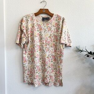 Floral Cream Shirt